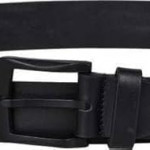 Genuine Leather Belt for Men with Classic Pin Buckle