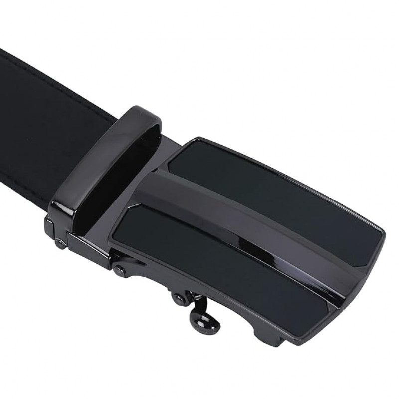 Men's Auto Lock Vegan Leather Belt