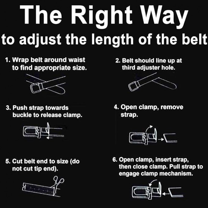 Vegan Leather Belt for Men