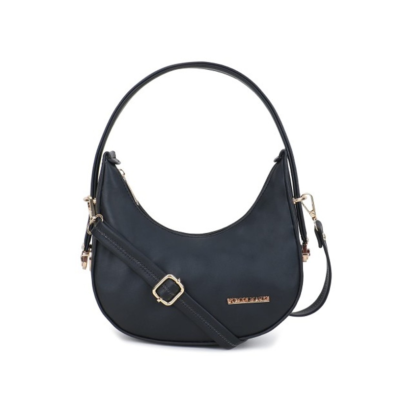 Structured Hobo Bag