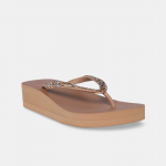 Embellished Thong Flip-Flops