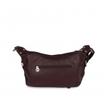 Brown Solid Sling Bag