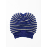 Blue & Grey Beanie With Muffler Set
